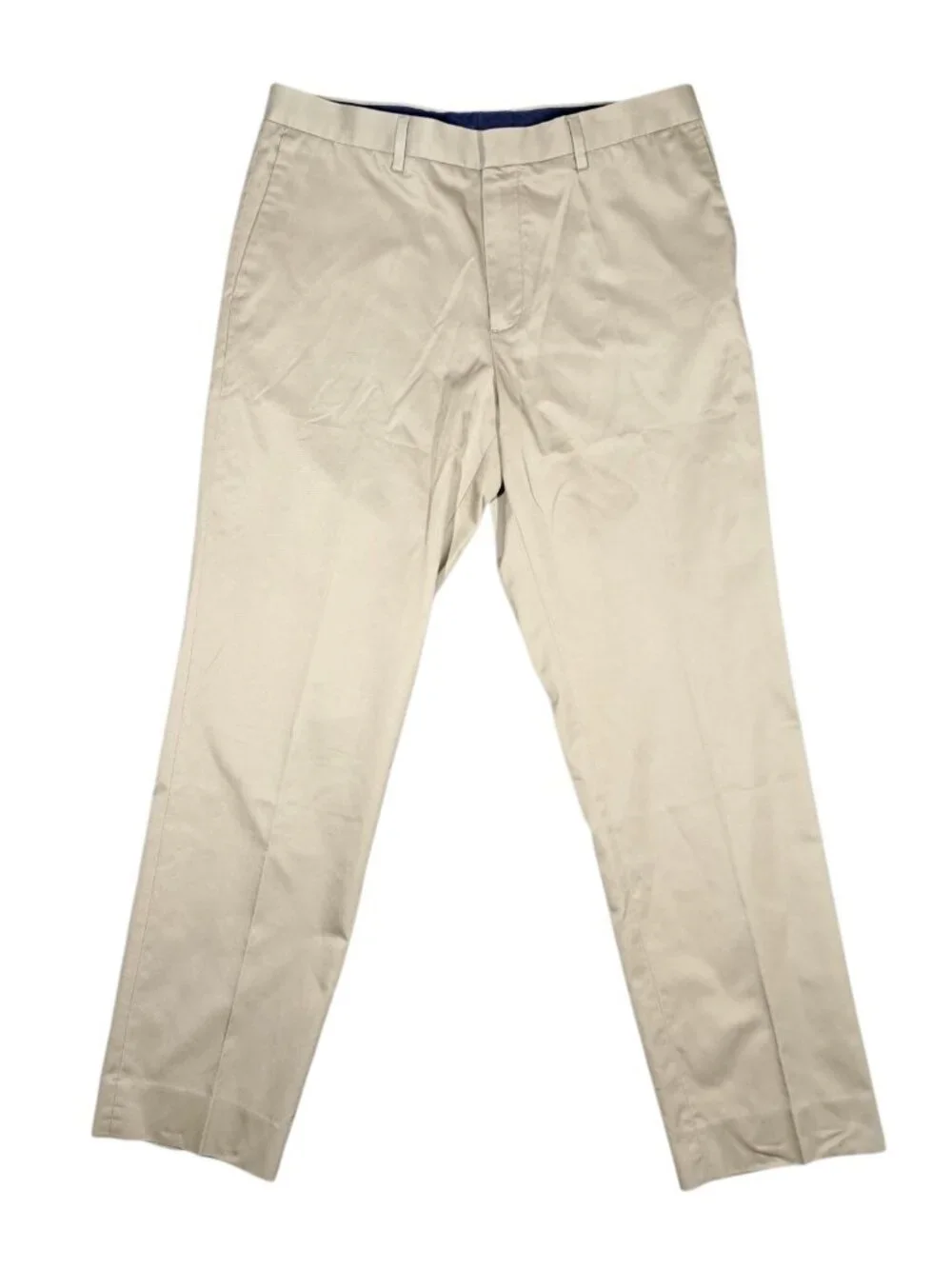 Banana Republic Mens Chino Dress Pants Sz 33x32 Non Iron Standard Fit Khaki Tan